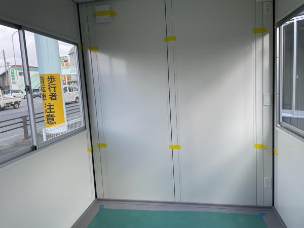 熊本県熊本店/展示場の新棟ユニットハウス・プレハブ・コンテナハウス29MSL(1.84坪)の本体の内観