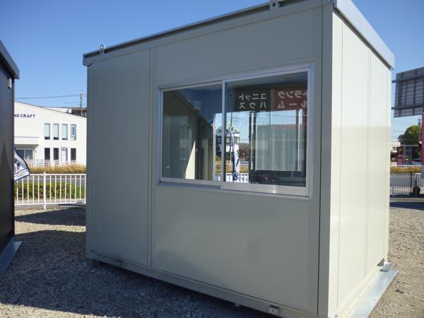東京都日野店/展示場の中古ユニットハウス・プレハブ・コンテナハウスCT-32J(2.16坪)の本体の外観