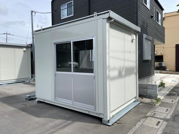 埼玉県草加店/展示場の中古ユニットハウス・プレハブ・コンテナハウスCT-32J(2.16坪)の本体の外観