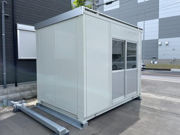 埼玉県草加店/展示場の中古ユニットハウス・プレハブ・コンテナハウスCT-32J(2.16坪)の本体の外観