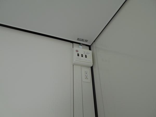 愛知県豊川店/展示場の新棟ユニットハウス・プレハブ・コンテナハウス38MSL(2.43坪)の本体の内観