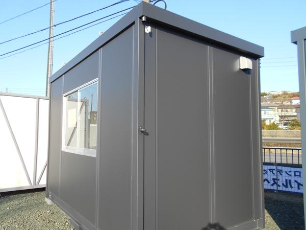 愛知県豊川店/展示場の新棟ユニットハウス・プレハブ・コンテナハウス38MSL(2.43坪)の本体の外観