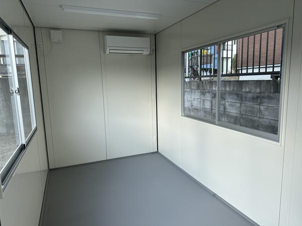 岐阜県多治見店/展示場の新棟ユニットハウス・プレハブ・コンテナハウス47MSL(3.02坪)の本体の内観