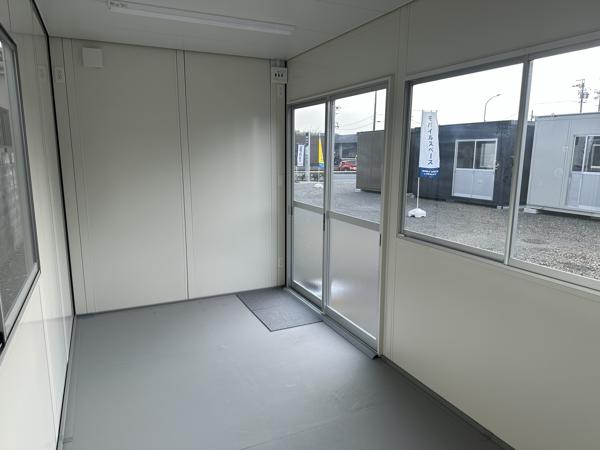 岐阜県多治見店/展示場の新棟ユニットハウス・プレハブ・コンテナハウス47MSL(3.02坪)の本体の内観