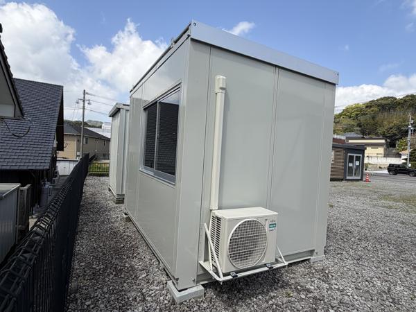 長崎県長崎店/展示場の中古ユニットハウス・プレハブ・コンテナハウスCT-32J(2.16坪)の本体の外観
