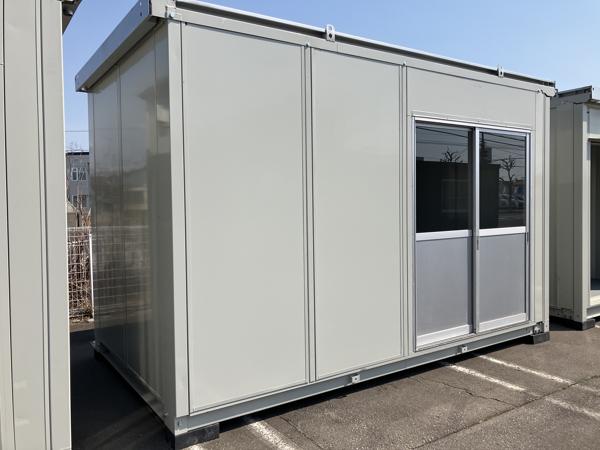 北海道函館店/展示場の中古ユニットハウス・プレハブ・コンテナハウスCT-41J(2.83坪)の本体の外観