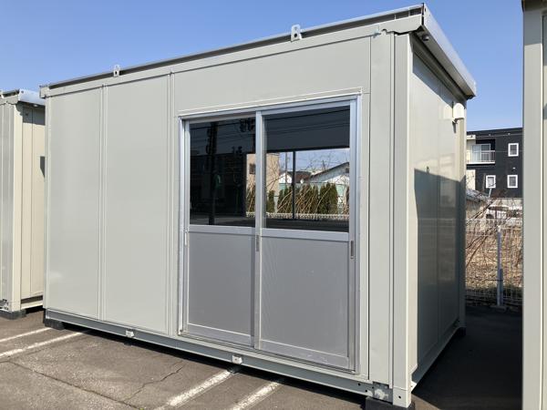 北海道函館店/展示場の中古ユニットハウス・プレハブ・コンテナハウスCT-41J(2.83坪)の本体の外観