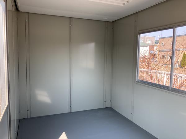 北海道函館店/展示場の中古ユニットハウス・プレハブ・コンテナハウスCT-41J(2.83坪)の本体の内観