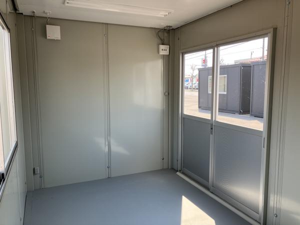 北海道函館店/展示場の中古ユニットハウス・プレハブ・コンテナハウスCT-41J(2.83坪)の本体の内観