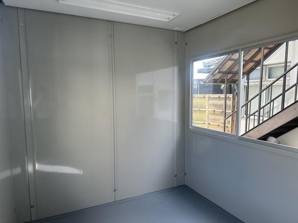 岐阜県多治見店/展示場の中古ユニットハウス・プレハブ・コンテナハウスCT-32J(2.16坪)の本体の内観