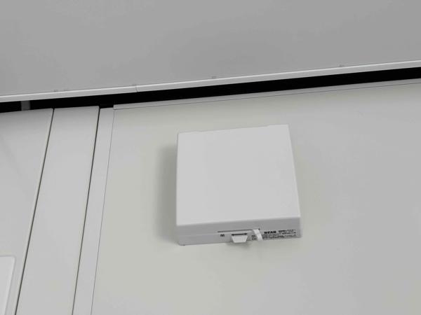 岡山県倉敷店/展示場の新棟ユニットハウス・プレハブ・コンテナハウス47MSL(3.02坪)の各設備の給気口