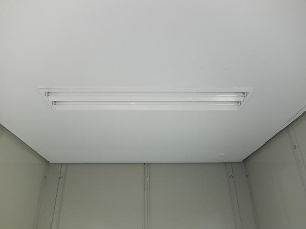 富山県富山営業所/展示場の中古ユニットハウス・プレハブ・コンテナハウスCT-41J(2.83坪)の各設備の照明器具