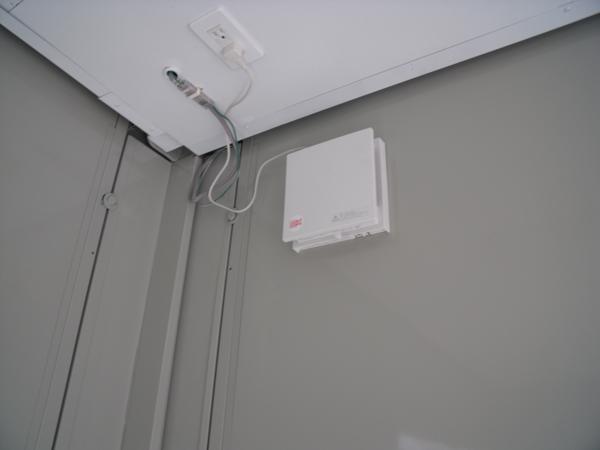 埼玉県花園インター店/展示場の中古ユニットハウス・プレハブ・コンテナハウスCT-32J(2.16坪)の各設備の換気扇