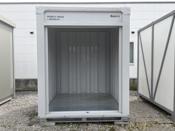 長崎県長崎店/展示場の新棟ユニットハウス・プレハブ・コンテナハウスGORILLA(0.94坪)の本体の外観