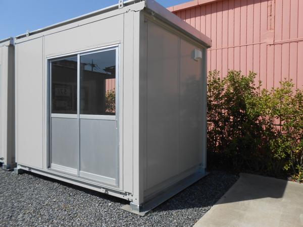 群馬県館林店/展示場の中古ユニットハウス・プレハブ・コンテナハウスCT-32J(2.16坪)の本体の外観