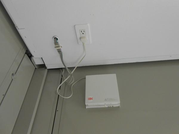 群馬県館林店/展示場の中古ユニットハウス・プレハブ・コンテナハウスCT-32J(2.16坪)の各設備の換気扇