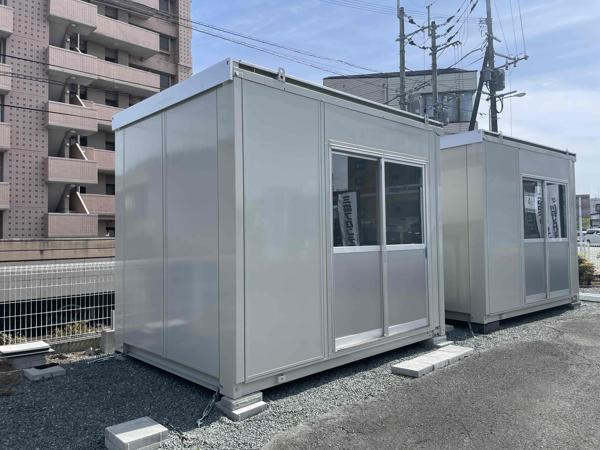 熊本県熊本店/展示場の中古ユニットハウス・プレハブ・コンテナハウスCT-32J(2.16坪)の本体の外観