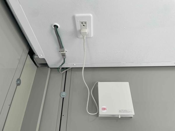 熊本県熊本店/展示場の中古ユニットハウス・プレハブ・コンテナハウスCT-32J(2.16坪)の各設備の換気扇