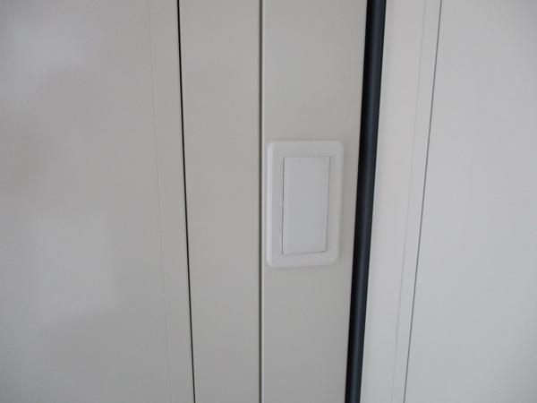 京都府亀岡店/展示場の新棟ユニットハウス・プレハブ・コンテナハウス47MSL(3.02坪)の各設備のスイッチ