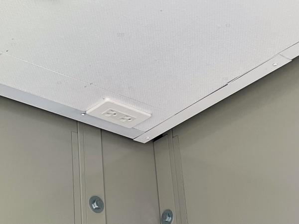 神奈川県厚木店/展示場の中古ユニットハウス・プレハブ・コンテナハウスCT-32J(2.16坪)の各設備のコンセント