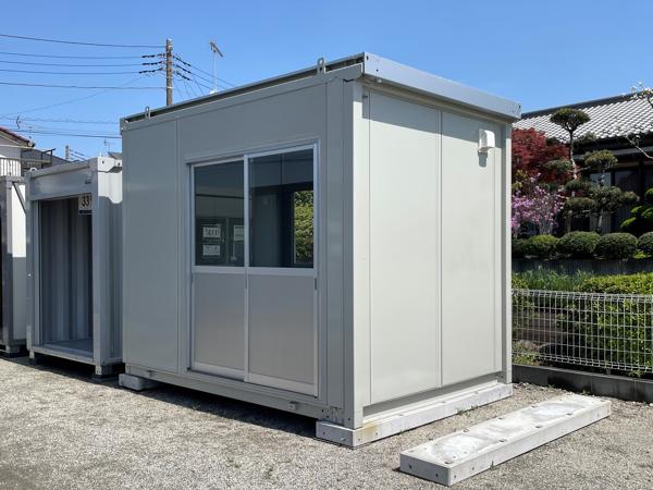 神奈川県厚木店/展示場の中古ユニットハウス・プレハブ・コンテナハウスCT-32J(2.16坪)の本体の外観