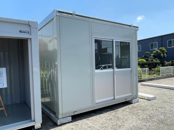 神奈川県厚木店/展示場の中古ユニットハウス・プレハブ・コンテナハウスCT-32J(2.16坪)の本体の外観