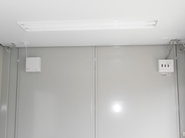 愛知県碧南店/展示場の中古ユニットハウス・プレハブ・コンテナハウスCT-41J(2.83坪)の各設備の分電盤