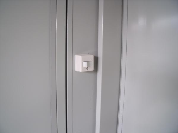 埼玉県花園インター店/展示場の中古ユニットハウス・プレハブ・コンテナハウスCT-54J(3.80坪)の各設備のスイッチ