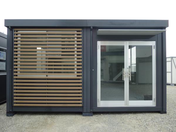 東京都日野店/展示場の中古ユニットハウス・プレハブ・コンテナハウスCT-54J(7.79坪)の本体の外観