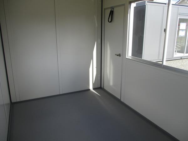 福島県いわき店/展示場の新棟ユニットハウス・プレハブ・コンテナハウス38MSL(2.43坪)の本体の内観