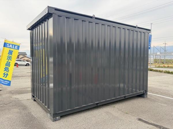 山梨県笛吹一宮店/展示場の中古ユニットハウス・プレハブ・コンテナハウス波板付き