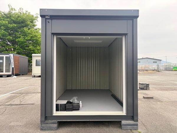 山梨県笛吹一宮店/展示場の中古ユニットハウス・プレハブ・コンテナハウス波板付き