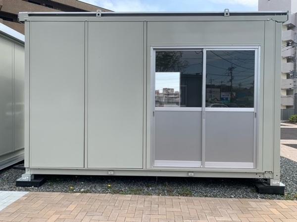栃木県宇都宮戸祭店/展示場の中古ユニットハウス・プレハブ・コンテナハウスCT-41J(2.83坪)の本体の外観