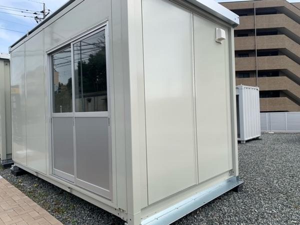栃木県宇都宮戸祭店/展示場の中古ユニットハウス・プレハブ・コンテナハウスCT-41J(2.83坪)の本体の外観