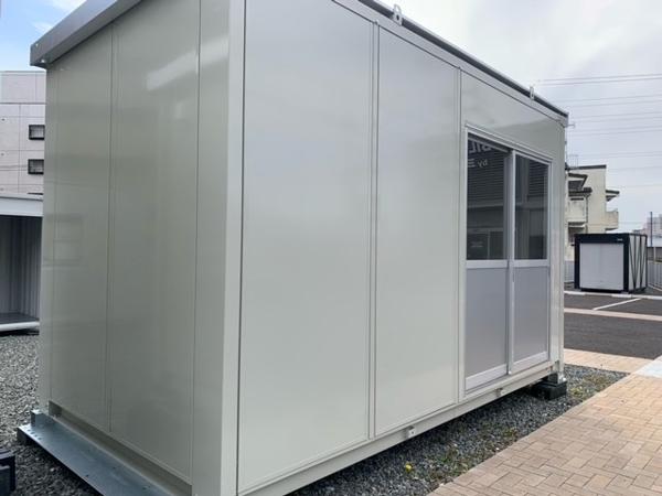 栃木県宇都宮戸祭店/展示場の中古ユニットハウス・プレハブ・コンテナハウスCT-41J(2.83坪)の本体の外観