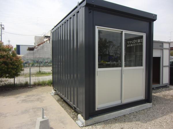 愛知県名古屋南店/展示場の中古ユニットハウス・プレハブ・コンテナハウスCT-32JG(2.16坪)の本体の外観