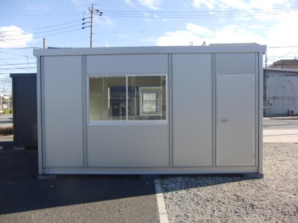 愛知県名古屋南店/展示場の新棟ユニットハウス・プレハブ・コンテナハウス47MSL(3.02坪)の本体の外観