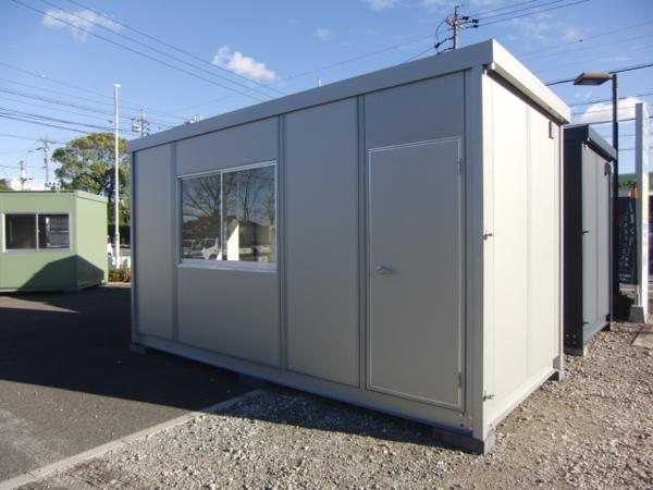 愛知県名古屋南店/展示場の新棟ユニットハウス・プレハブ・コンテナハウス47MSL(3.02坪)の本体の外観