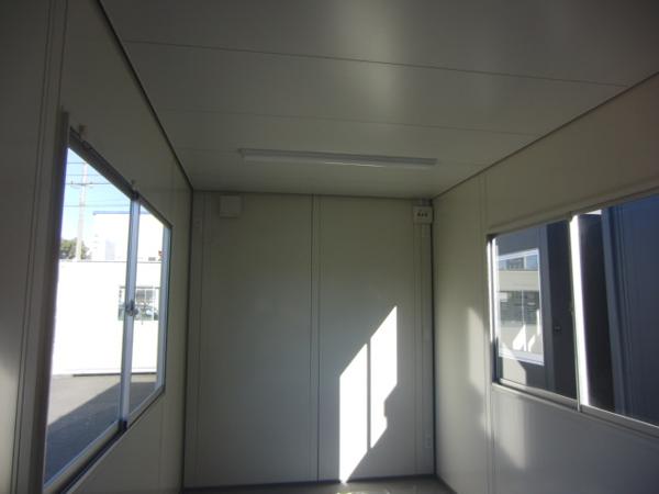 愛知県名古屋南店/展示場の新棟ユニットハウス・プレハブ・コンテナハウス47MSL(3.02坪)の本体の内観