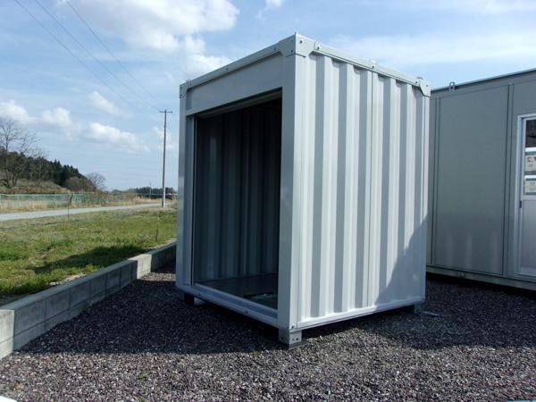 福島県白河店/展示場の新棟ユニットハウス・プレハブ・コンテナハウスGORILLA(0.94坪)の本体の外観