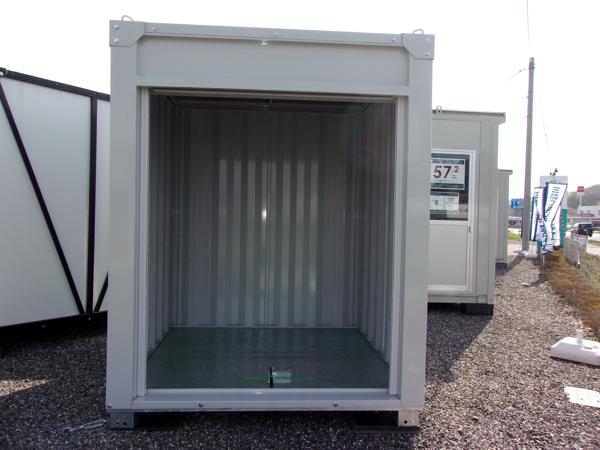 福島県白河店/展示場の新棟ユニットハウス・プレハブ・コンテナハウスGORILLA(0.94坪)の本体の外観