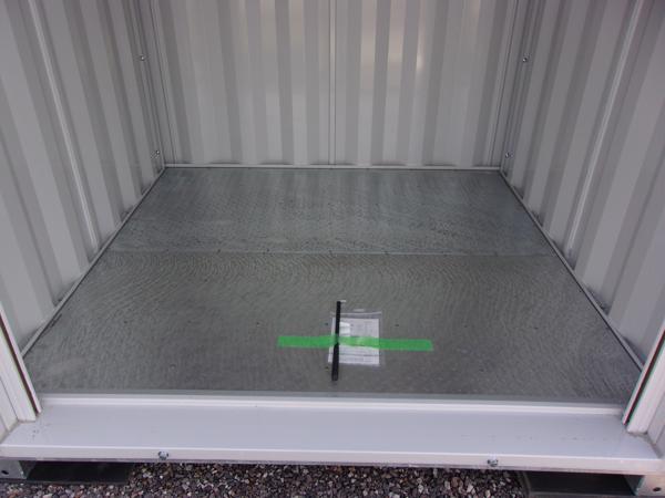 福島県白河店/展示場の新棟ユニットハウス・プレハブ・コンテナハウスGORILLA(0.94坪)の本体の内観