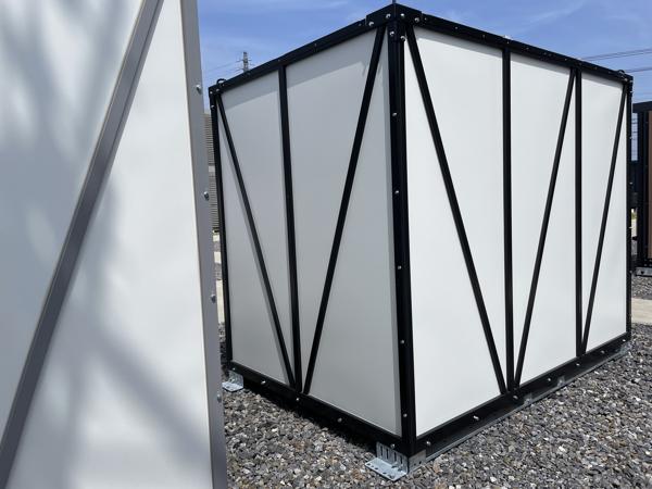 茨城県神栖店/展示場の新棟ユニットハウス・プレハブ・コンテナハウスPanda3.0