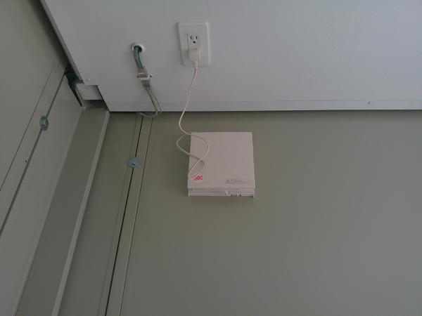 神奈川県小田原店/展示場の中古ユニットハウス・プレハブ・コンテナハウスCT-32J(2.16坪)の各設備の換気扇