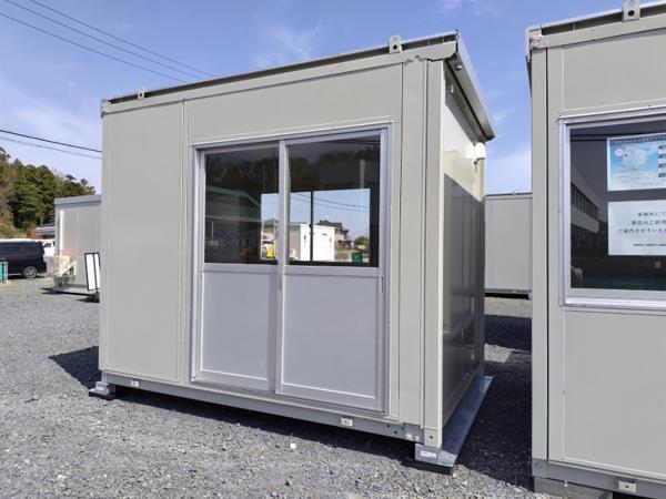 茨城県小美玉店/展示場の中古ユニットハウス・プレハブ・コンテナハウスCT-32J(2.16坪)の本体の外観