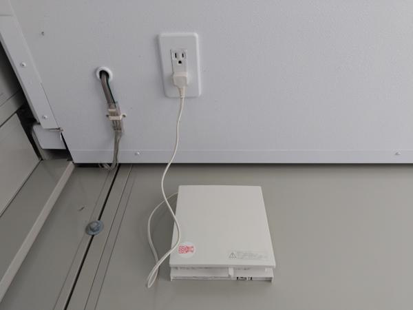 茨城県小美玉店/展示場の中古ユニットハウス・プレハブ・コンテナハウスCT-32J(2.16坪)の各設備の換気扇