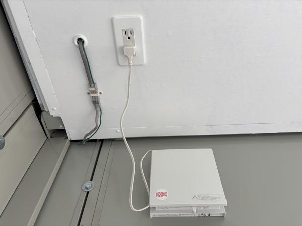 佐賀県佐賀出張所/展示場の中古ユニットハウス・プレハブ・コンテナハウスCT-32J(2.16坪)の各設備の換気扇