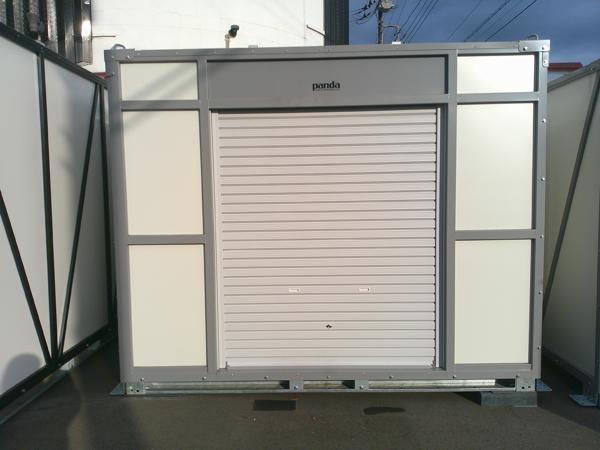 神奈川県小田原店/展示場の新棟ユニットハウス・プレハブ・コンテナハウスPanda3.0 PS3K(1.60坪)の本体の外観