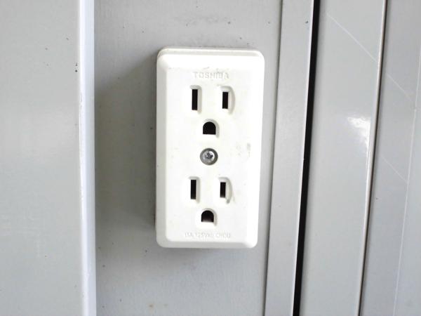 新潟県新潟出張所/総合展示場の中古ユニットハウス・プレハブ・コンテナハウスCT-41J(2.85坪)の各設備のコンセント