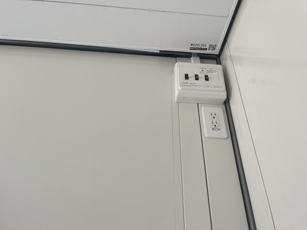 東京都町田店/展示場の中古ユニットハウス・プレハブ・コンテナハウス29MSL(1.84坪)の各設備の分電盤